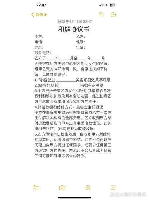 双方和解协议书全解析：从起草到执行的实用指南