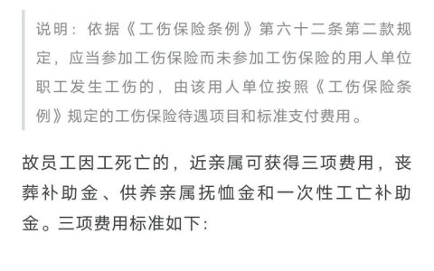 2024工亡赔偿明细：家属如何获取应有权益
