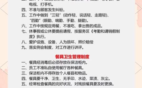 餐饮行业合规经营全解析：最新法规与实战指南