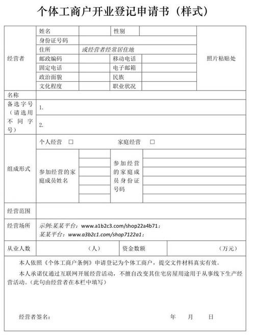 网上申请个人营业执照全流程解析