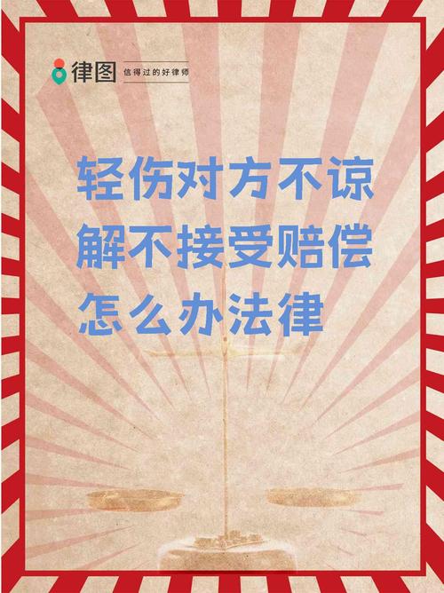 轻伤案件对方拒绝调解的法律应对策略