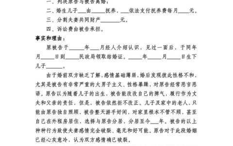 如何快速起诉离婚并顺利解决问题