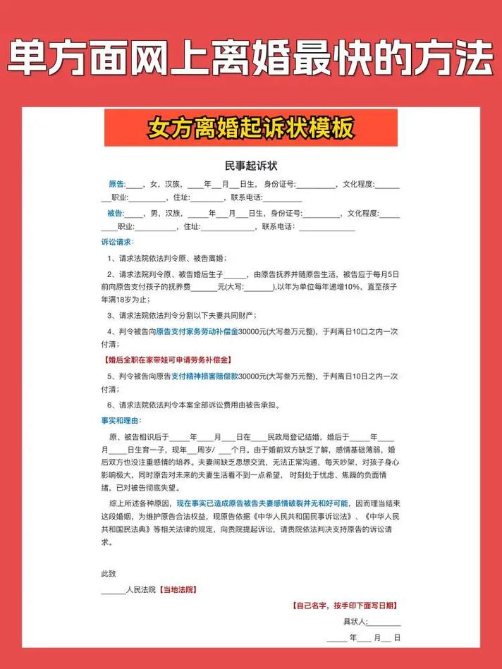 离婚申请全流程解析与实用指南