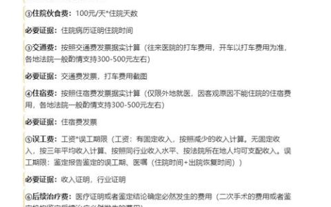 轻伤一级赔偿标准与实务指南