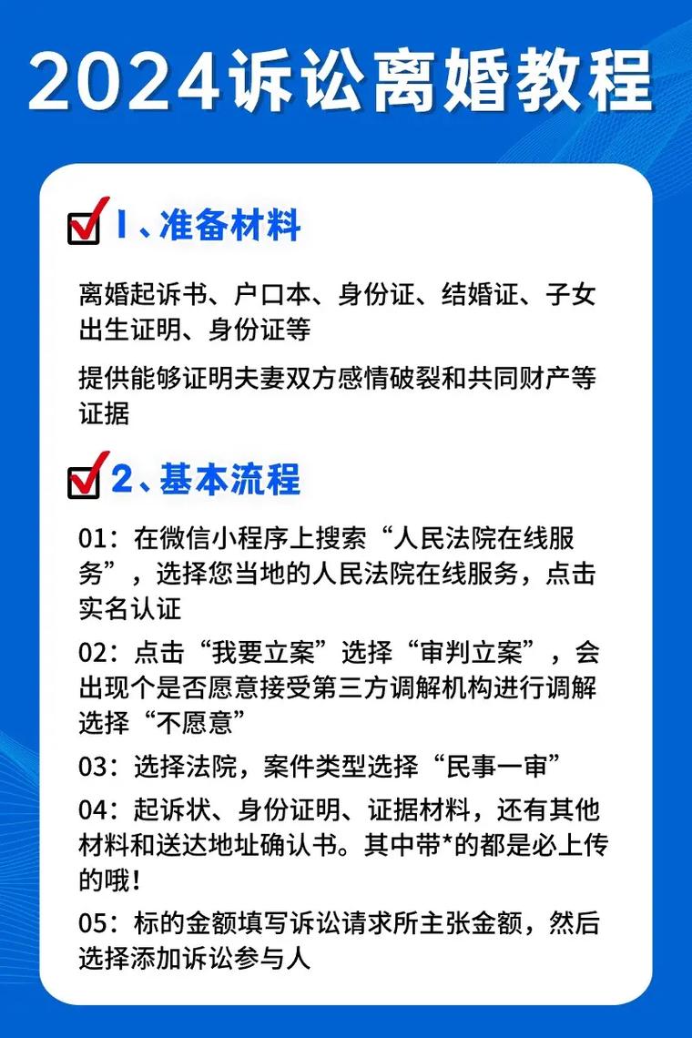 起诉离婚需要多长时间？全流程详解