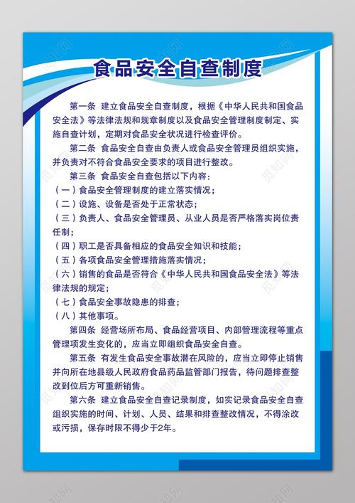 食品安全自查制度全面指南