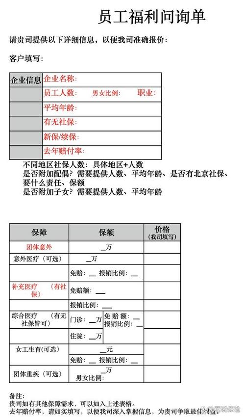 企业团体保险全攻略：员工福利保障详解