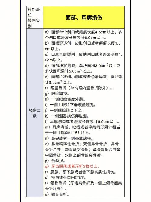 轻伤与重伤鉴定标准详解