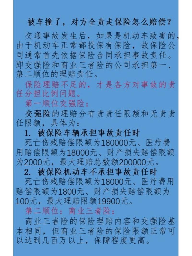 车祸对方全责，别只知道修车，这些赔偿都能要！