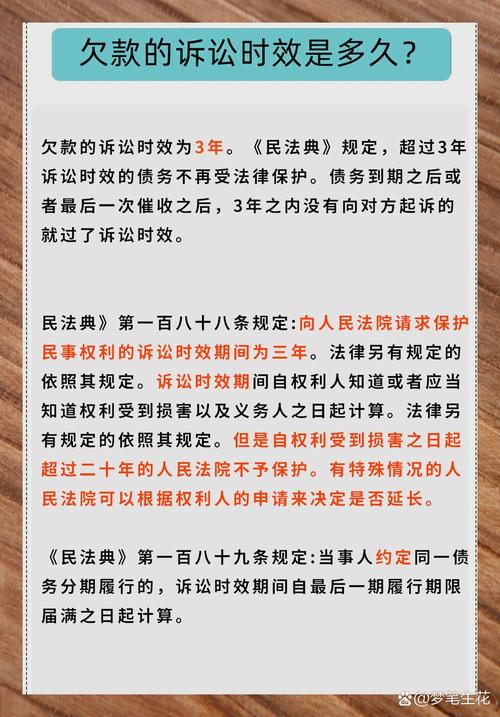 别让权利过期：详解诉讼时效3年和20年