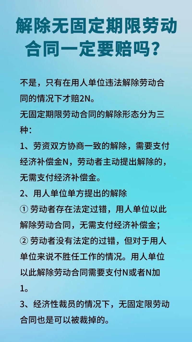 揭秘无固定期限劳动合同解除赔偿真相