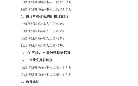 八级伤残赔偿标准与实际案例解析