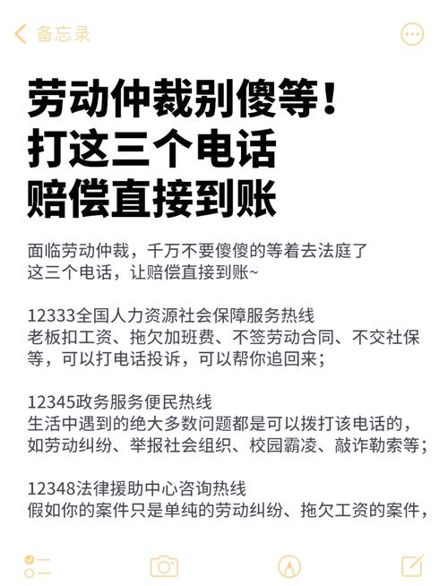 劳动仲裁咨询热线及申请流程全解析