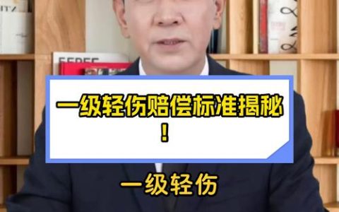 造成他人轻伤一级：刑事责任与民事赔偿全解析