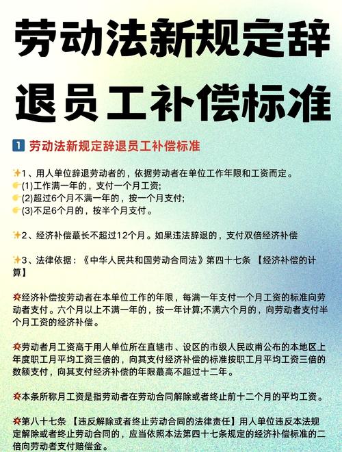 被辞退怎么办？劳动法补偿标准与计算详解