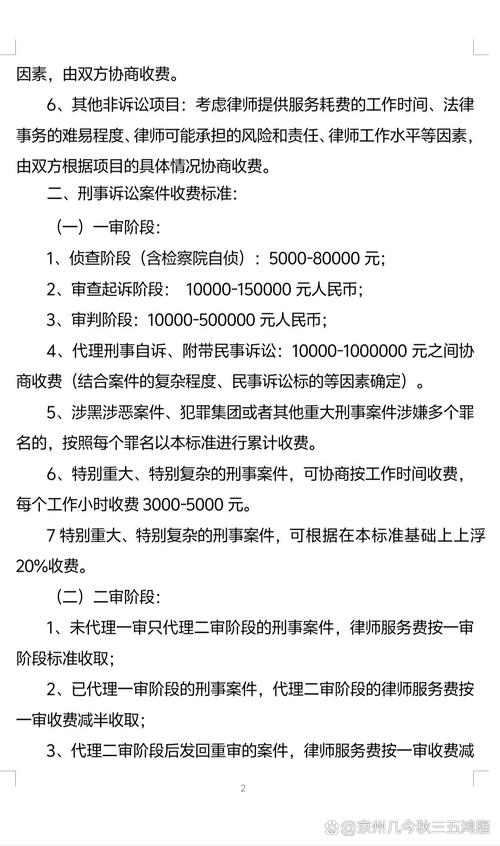 行政诉讼律师收费揭秘：标准与影响因素