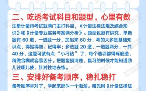 2025年注册计量师考试新规详解与备考指南