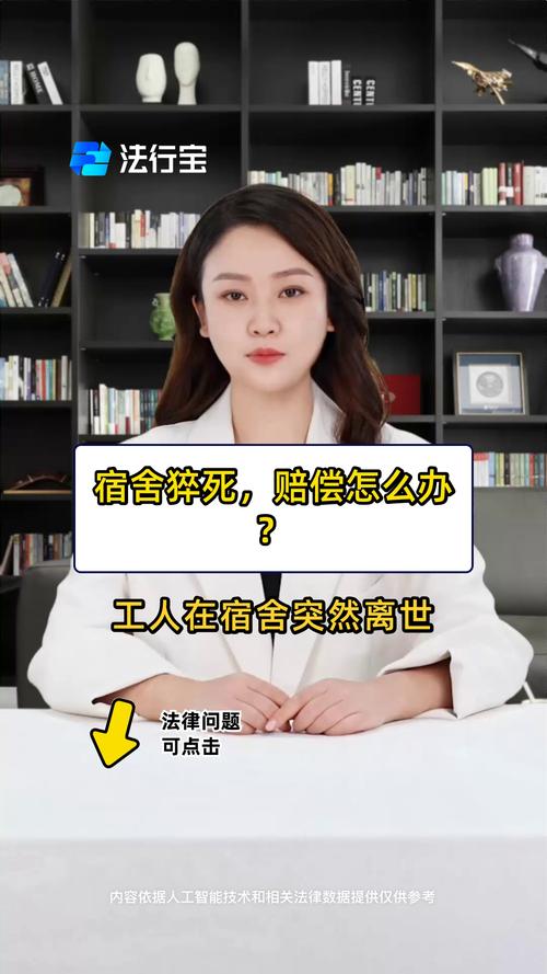 员工宿舍猝死赔偿标准与法律责任分析