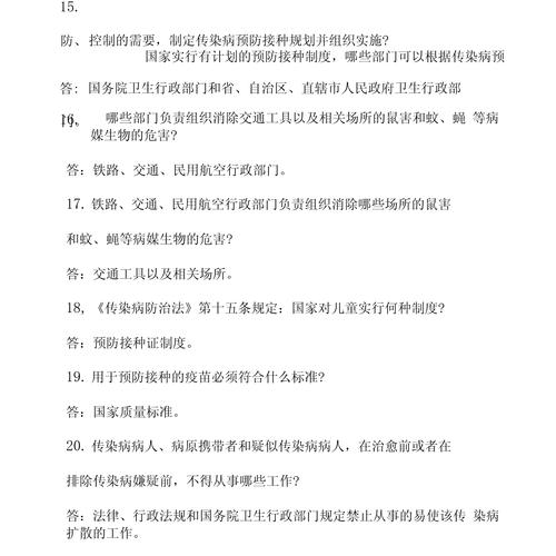 传染病防控法律实务指南：权利与责任全解析