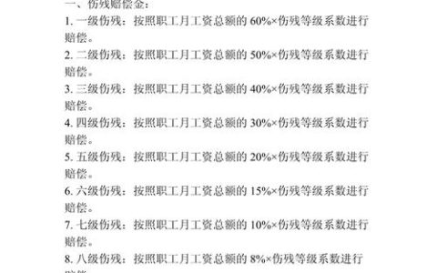工伤1至10级赔偿标准：最新解读与实操指南