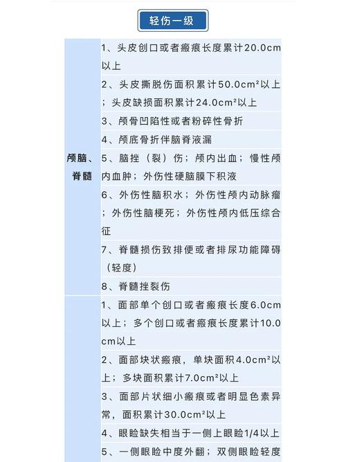 致人轻伤一级：刑罚轻重与赔偿标准详解