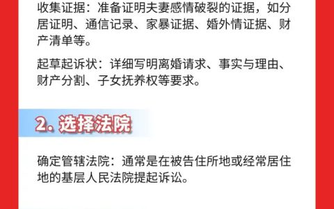 诉讼离婚全攻略：流程费用证据及常见误区解析