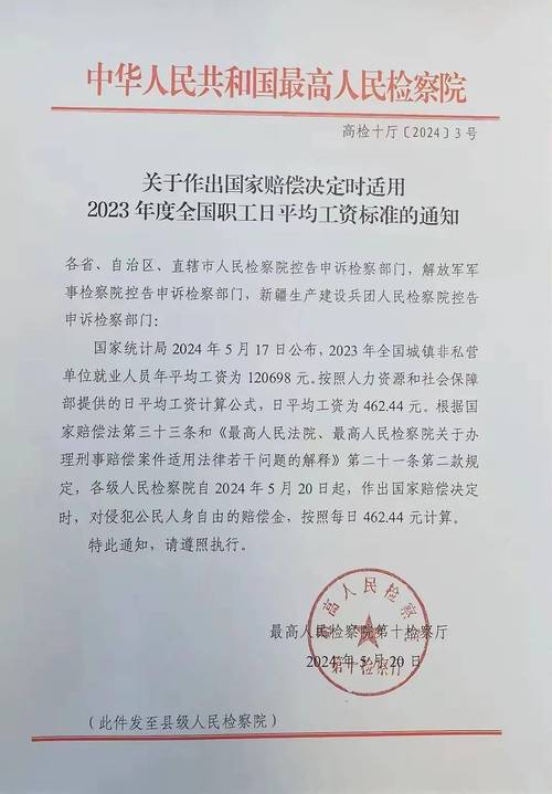 国家赔偿新标准：人身自由每日补偿额度及申请指南