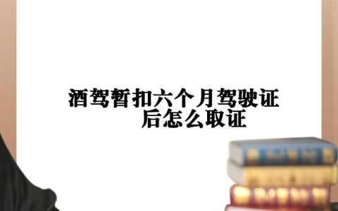 酒驾暂扣六个月能申请免除吗？答案与后续流程详解