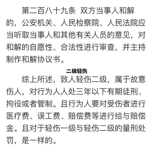 故意伤害致轻伤二级，判刑关键因素深度解析
