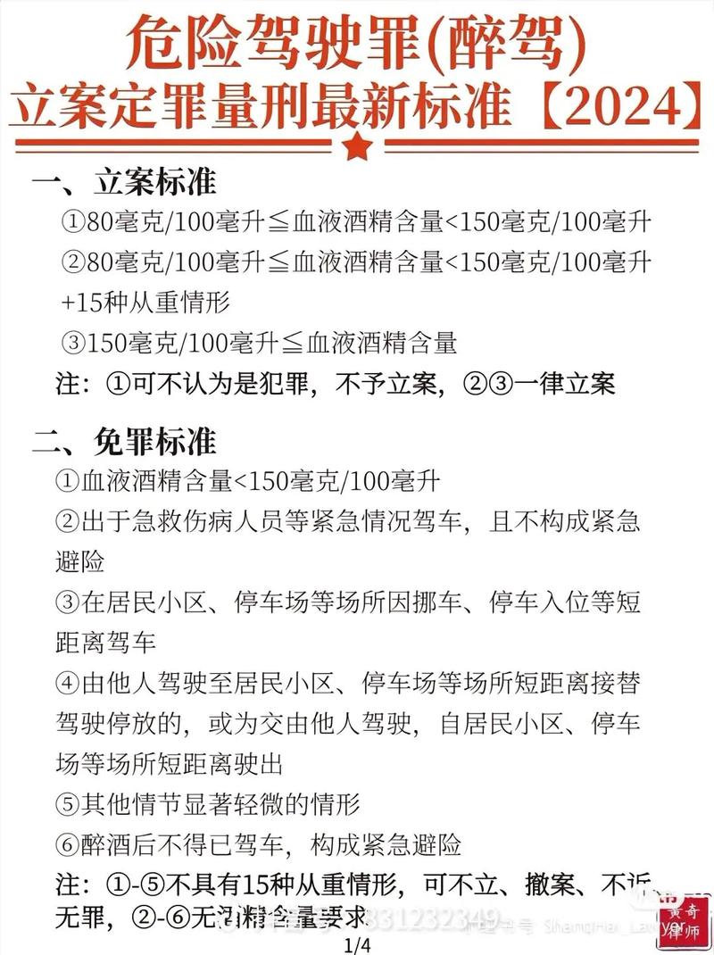 酒驾醉驾法律红线与后果详解