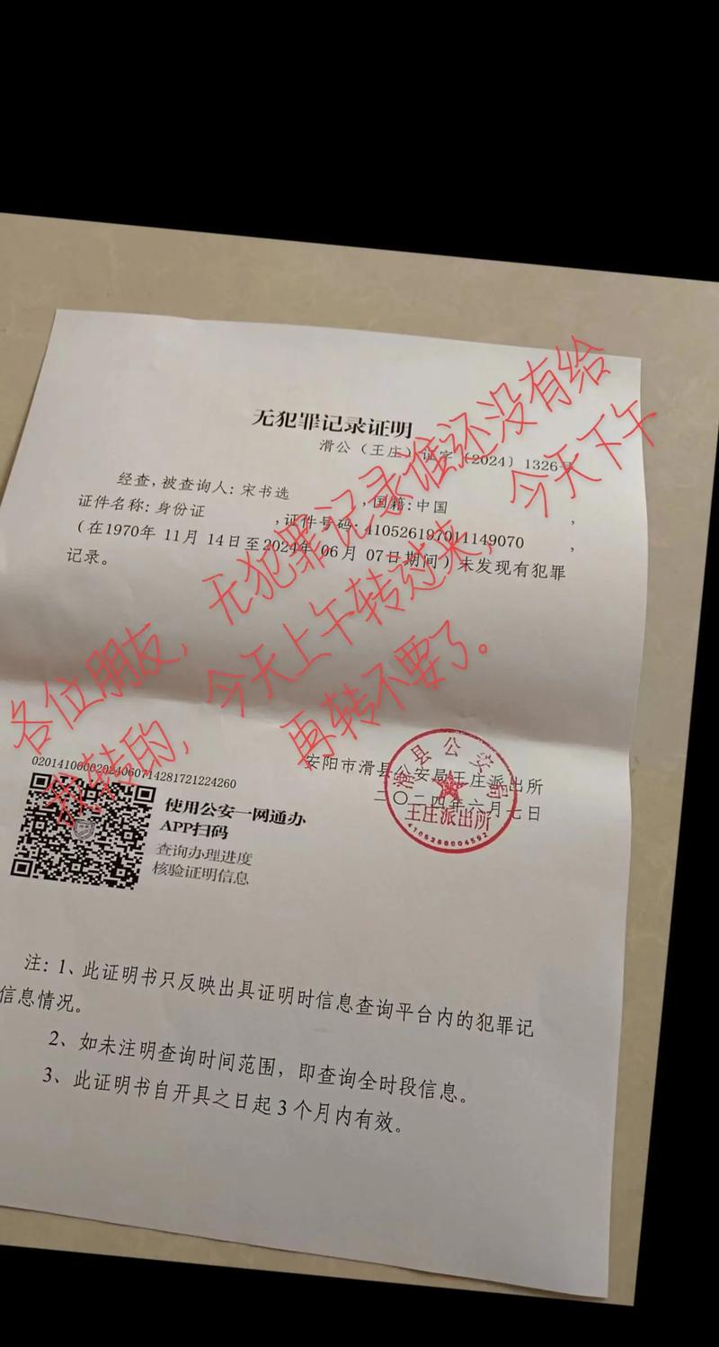 郑州无犯罪记录证明：线上申请流程与要点全解