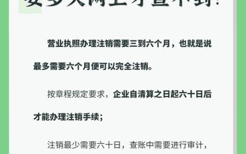 营业执照网上注销：完整流程与避坑全攻略