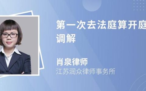 首次开庭：调解优先还是当庭判决？