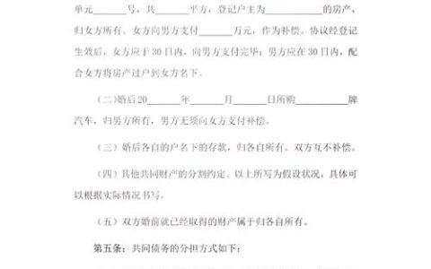 离婚协议书规范填写指南，保障权益避免纠纷