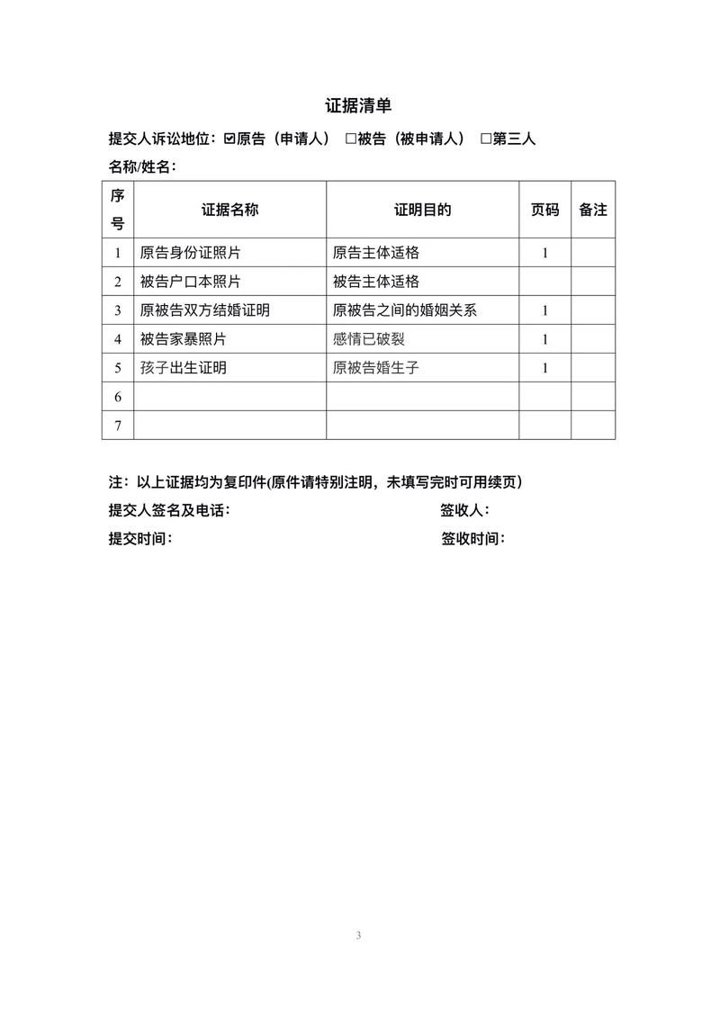 女方如何撰写离婚起诉书详解