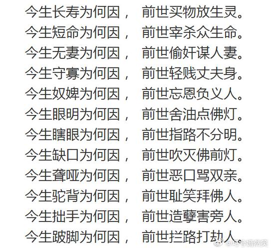 揭示生命蓝图的法则：佛法因果报应深度解析