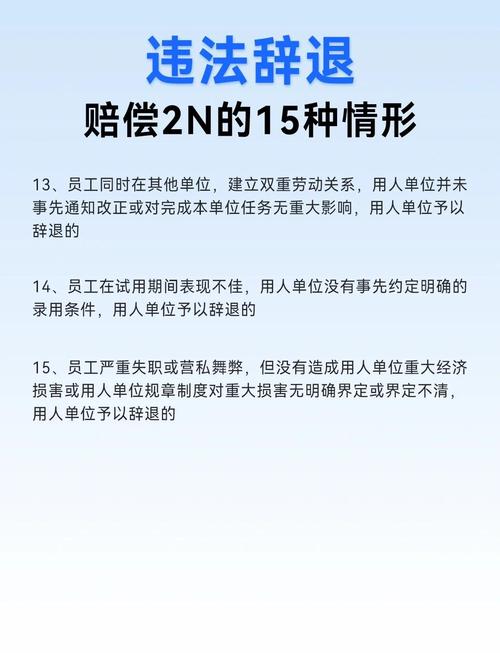 并非所有辞退都赔2，读懂法定情形是关键