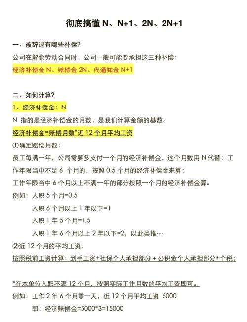 N+1赔偿并非人人有份，三种法定情形全解析