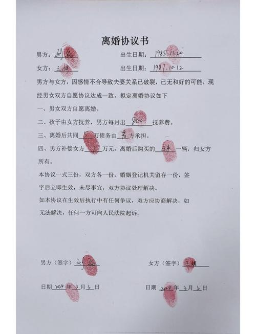 网上免费离婚协议书模板的陷阱与指南